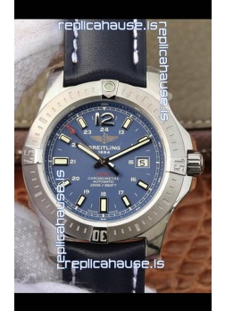Breitling Chronometre COLT 41 Light Blue Dial Swiss Automatic Replica Watch