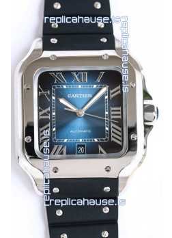 Santos De Cartier Stainless Steel Casing 1:1 Mirror Swiss Replica Watch 40MM