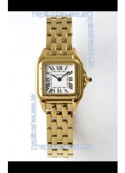 PANTHERE de Cartier Edition 22mm 1:1 Mirror Swiss Watch Yellow Gold Casing
