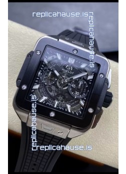 Hublot Square Bang Unico Titanium Chronograph Watch 1:1 Mirror Replica