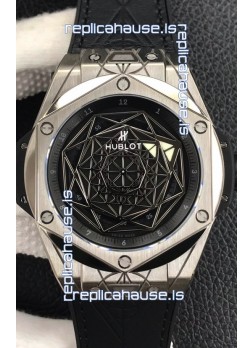 Hublot Big Bang Sang Bleu Stainless Steel 1:1 Mirror Replica Edition - 45MM 