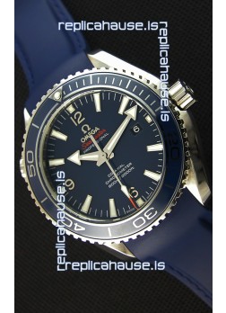 Omega Seamaster Planet Ocean Swiss Blue Strap Replica 45MM 1:1 Ultimate Edition Watch 