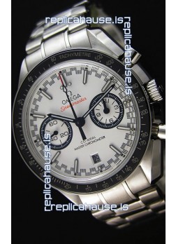 Omega Speedmaster Racing Co-Axial Master Chronograph Swiss Replica Watch White Dial