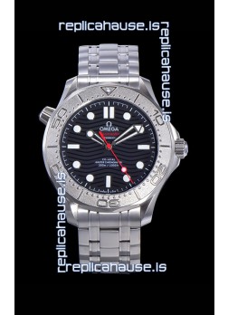 Omega Seamaster Diver 300M Nekton Edition  1:1 Mirror Replica Watch in Black Dial