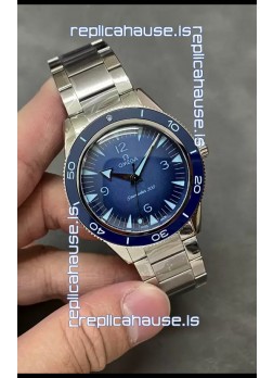 Omega Seamaster 300 "Summer Blue" 1:1 Mirror Swiss Replica Watch