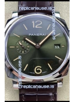 Panerai Luminor Due PAM1329 Edition 1:1 Mirror Swiss Replica Watch Green Dial