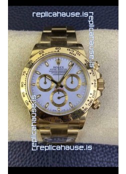 Rolex Cosmograph Daytona M116508-0001 Yellow Gold Original Cal.4130 Movement - 904L Steel Watch