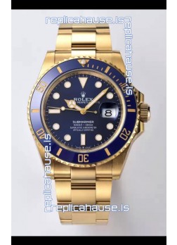 Rolex Submariner 41MM Date Ceramic Gold m126618lb - Replica 1:1 Mirror - Ultimate 904L Steel Watch