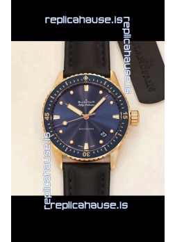 Blancpain Fifty Fathoms BATHYSCAPHE Rose Gold Edition Swiss Replica 1:1 Swiss Watch