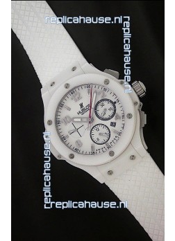 Hublot Big Bang Limited Edition Swiss Replica Watch in White 