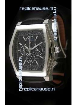 IWC Schaffhausen Da Vinci Japanese Replica Watch in Black