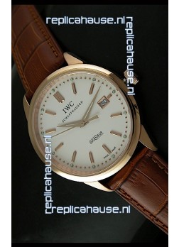 IWC Schaffhausen Ingenuier Vintage Swiss Replica Automatic Rose Gold Watch
