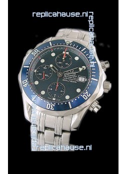 Omega Seamaster Chronograph Watch in Steel Case