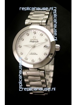 Omega Deville Ladymatic Chronometer Swiss Automatic Watch - 1:1 Mirror Replica 
