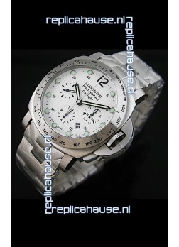 Panerai Luminor Daylight Swiss Watch in White Dial - 1:1 Mirror Replica