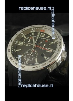 Porsche Design Flat Six P'6320 Japanese Watch in Grey 