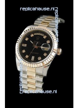 Rolex Day Date Swiss Watch in Two Tone