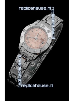 Rolex Datejust Ladies Japanese Replica Ladies Watch in Champagne Dial