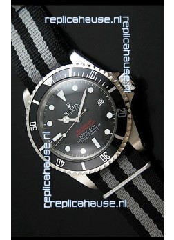 Rolex Oyster Vintage Date Sea-dewller Submariner Swiss Replica Watch in Black Dial