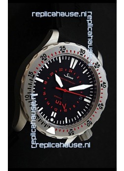 Sinn U2 EZM 5 Diver Swiss Watch in Titanium Casing