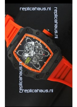 Richard Mille RM35-01 Rafael Nadal Edition Swiss Replica Watch in Orange Indexes