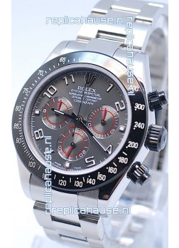 Rolex Project X Daytona Limited Edition Series II Cosmograph MonoBloc Cerachrom Swiss Watch in Grey Dial
