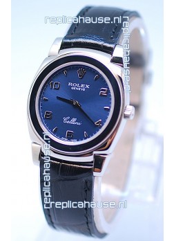 Rolex Cellini Cestello Ladies Swiss Watch All Blue