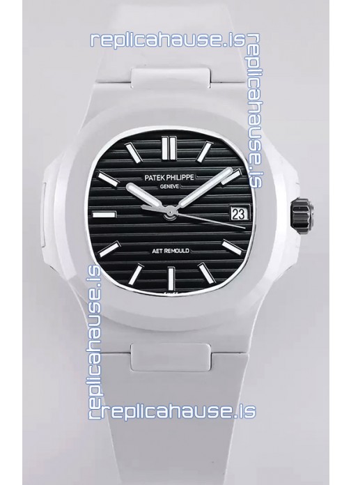 Patek Philippe Nautilus 5711 904L Steel 2023 Updated Mirror Replica Watch -  Green Dial
